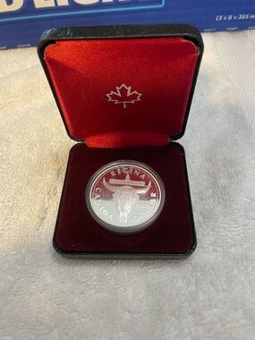 1983 Regina Canada Dollar Commemorative Silver Coin